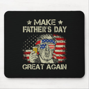 Father's Day Great Again Dad Ltsp Funny Donald Tru Mouse Mat