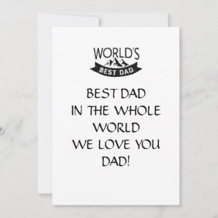 FATHERS DAY GREETING CARD