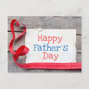 Father's Day Greeting Postcard