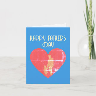 Fathers day greetings card