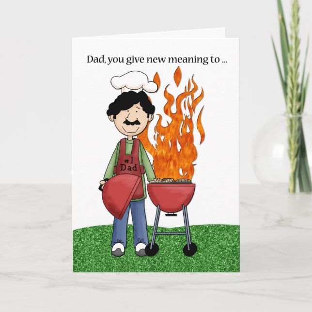 Fathers Day Grilling Card (Front)