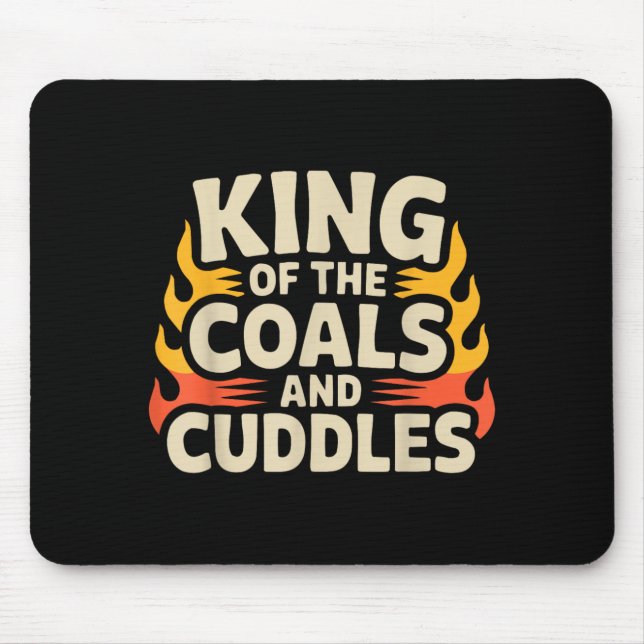 Fathers Day Grilling Dad Grillmaster Daddy Mouse Mat (Front)