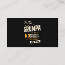 Father's Day | Grumpa Way Funny Grandpa