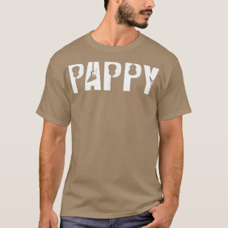 Fathers Day Guitar Lover Best Pappy Ever Guitarist T-Shirt