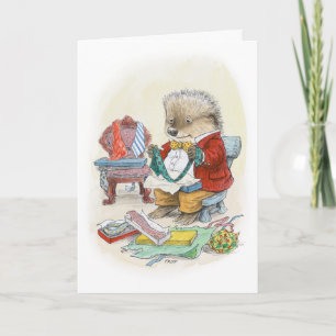 Father's Day Hedgehog Card
