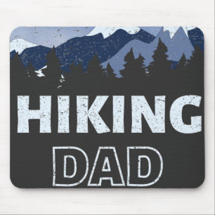 Father's Day Hiking Dad Mouse Mat