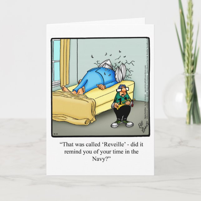 Father's Day Humor Greeting Card (Front)