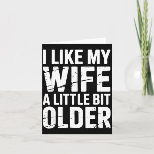 Father's Day Humor Joke I Like My Wife A Little Bi Card
