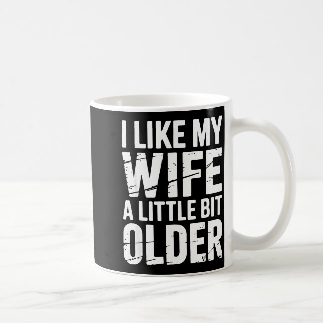 Father's Day Humor Joke I Like My Wife A Little Bi Coffee Mug (Right)