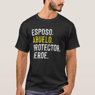 Father's Day Husband Grandfather Protector Hero in T-Shirt