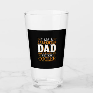 Father's Day I Am A Carpenter Dad Glass