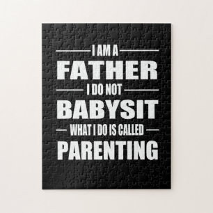 Father's Day I Am A Father Jigsaw Puzzle