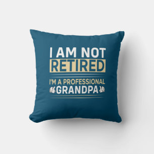 Father's Day I Am A Professional Grandpa Cushion