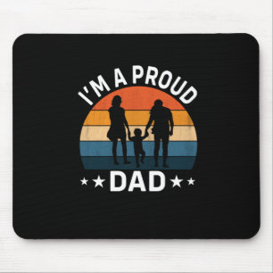Father's Day I Am A Proud Dad Mouse Mat