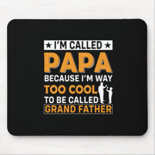 Father's Day I Am Called Papa Mouse Mat
