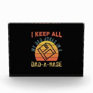 Father's Day I Keep All My Father Jokes Photo Block