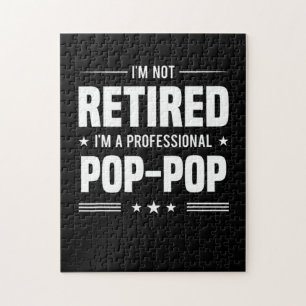 Father's Day Im A Professional Pop Pop Jigsaw Puzzle