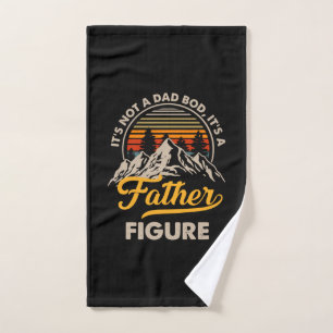 Father's Day It Is A Daddy Figure Hand Towel
