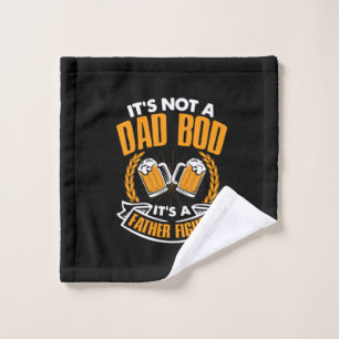 Father's Day It Is A Father Figure Wash Cloth