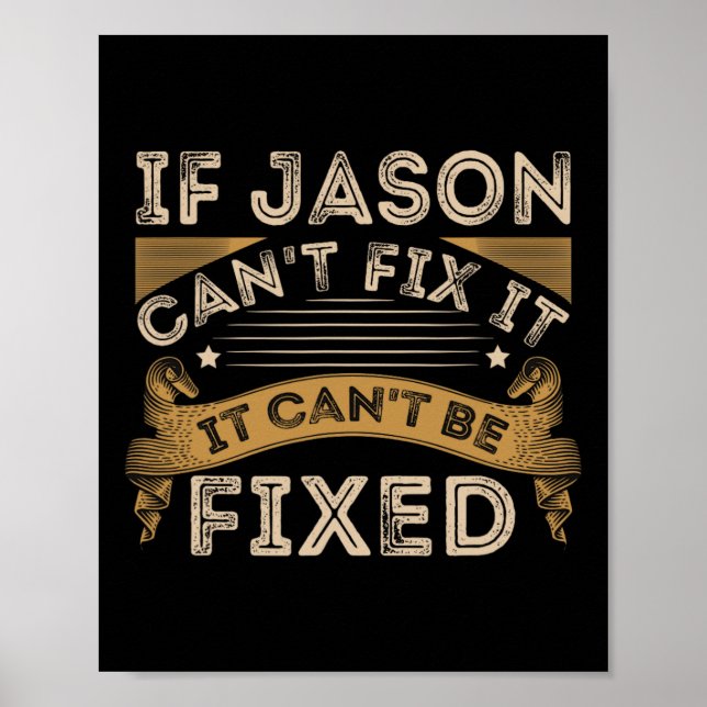 Fathers Day Jason Quote  Poster (Front)
