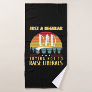 Father's Day Just A Regular Dad Bath Towel
