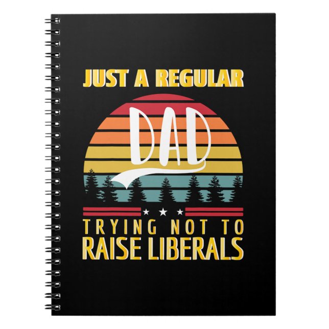 Father's Day | Just A Regular Dad Notebook (Front)