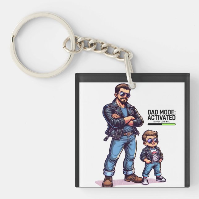 Father's Day Key Ring (Front)