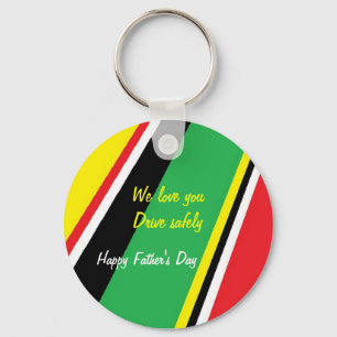 Father's day keychains-drive safely key ring