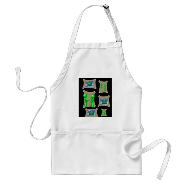 Father's Day Kitchen Apron (Front)