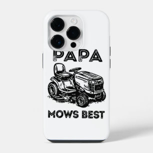 Fathers Day Lawn Tractor Riding Lawn Mower iPhone 14 Pro Case