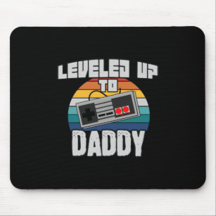 Father's Day Levelled Up To Daddy Mouse Mat