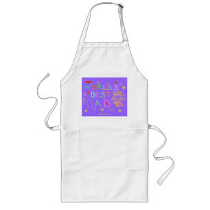 FATHER'S DAY LONG KITCHEN APRONS - BEST DAD GIFTS