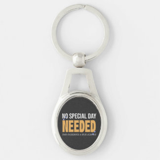 Father's Day love hug cute dad Key Ring