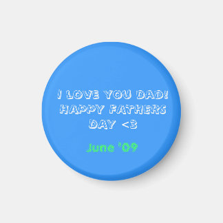 Fathers day magnet