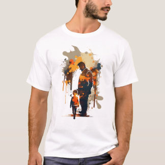 Fathers day mans uk T-shirt