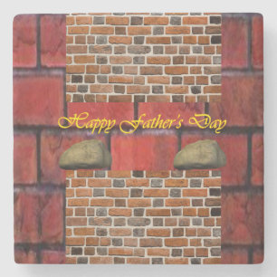 Father's Day Marble Stone Coaster