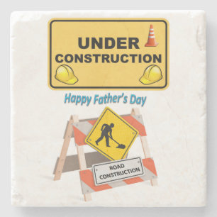 Father's Day Marble Stone Coaster
