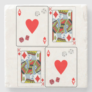 Father's Day Marble Stone Coaster