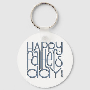 Fathers Day metal Keyring