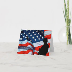 Father's Day Military Card