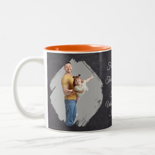 Father's Day Mugs Full Photo Personalized (Left)