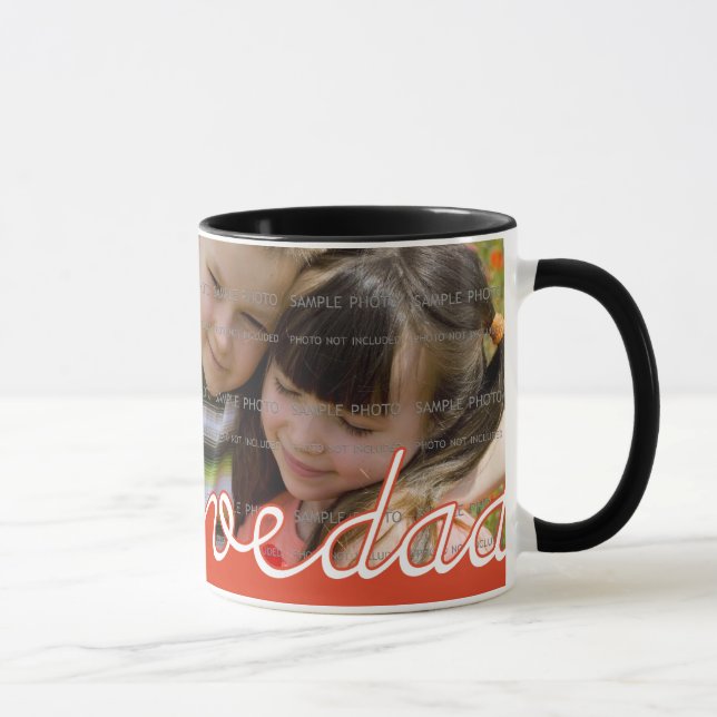 Father's Day Mugs with Photo | We Love Dad Mugs (Right)