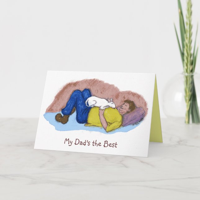 Father's Day "My Dad's the Best " Card (Front)