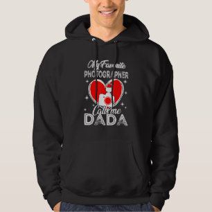 Father's Day My Favourite Photographer Calls Me Da Hoodie