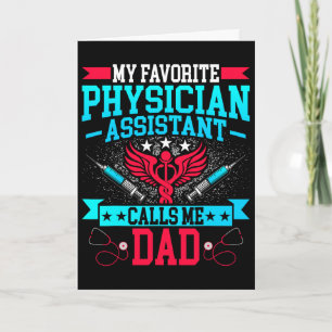Fathers Day My Favourite Physician Istant Calls Me Card