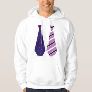 Father's Day Neck Ties Mod Stylish Classy Hoodie