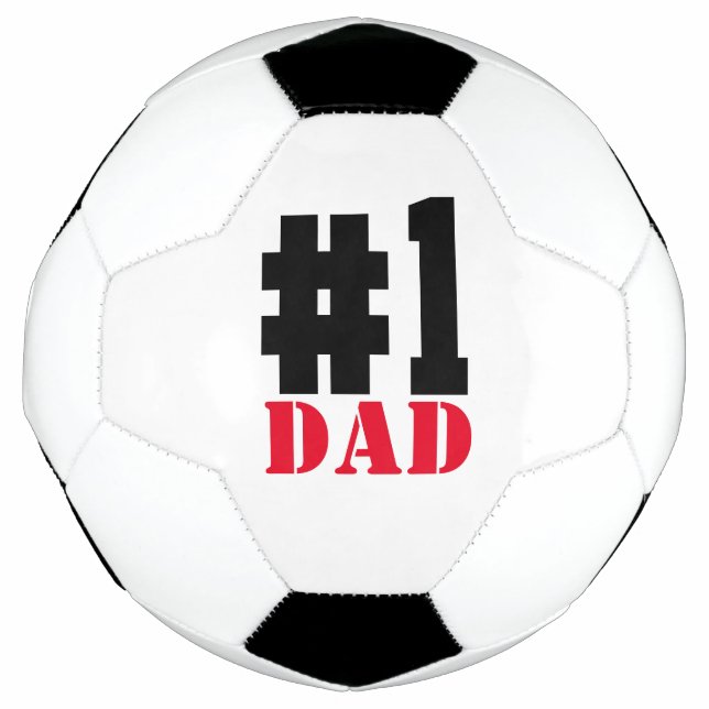 Father's Day Number 1 Dad Football (Front)