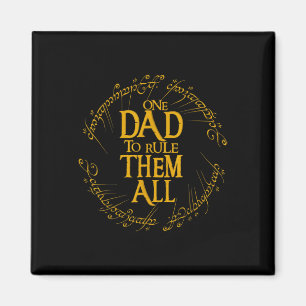 Father's Day One Dad To Rule Them All Father Gift Magnet