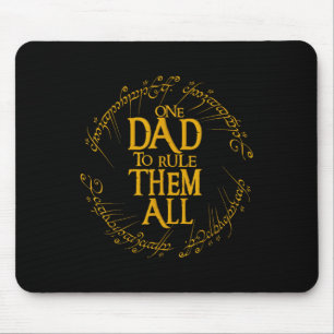 Father's Day One Dad To Rule Them All Father Gift Mouse Mat