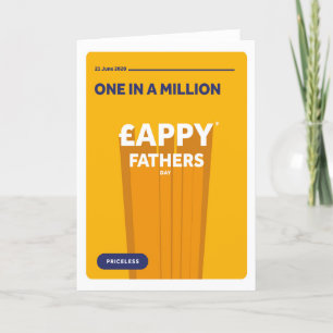 Fathers Day One in a Million Card
